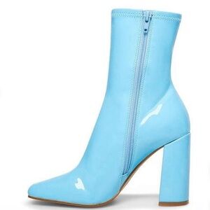 Steve Madden Light Blue Midi Boots